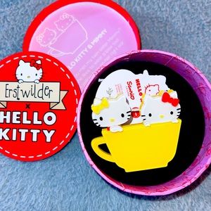 ERSTWILDER HELLO KITTY BROOCH